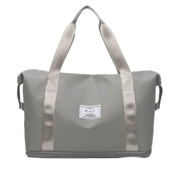 EARKITY Travel Duffel Bag, Expandable Duffel Bag, Tote Sports Gym Bag, Personal Item Bag, Shoulder Overnight Weekender Bag for Women & Men Sports Business Trip