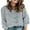 B Gray, variant on Pullover Sweaters for Women Solid Color Knitted Winter Tops Long Sleeve Crewneck Jumpers Plus Size