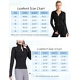 thumbnail image 5 of Chaqueta Liviefent, ligera, con cierre completo, para correr, negra, para mujer, 5 of 5