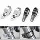 thumbnail image 2 of Motorcycle 35-51mm Metal Front Fork Mount Clamp Turn Signal Light Black Silver Mount Bracket Holder For Cafe Racer Sport Bikes, 2 of 4