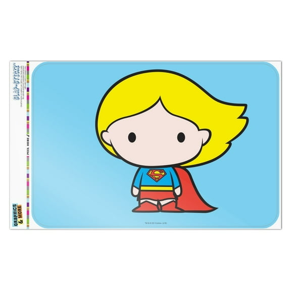 Superman Supergirl Cute Chibi Character Home Business Office Sign