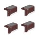 thumbnail image 1 of Brown4 Warm LightsStep Deck Lámpara de luz solar Led Iluminación impermeable para escaleras al aire libre para decoración de patio Luces solares de jardín, 1 of 4