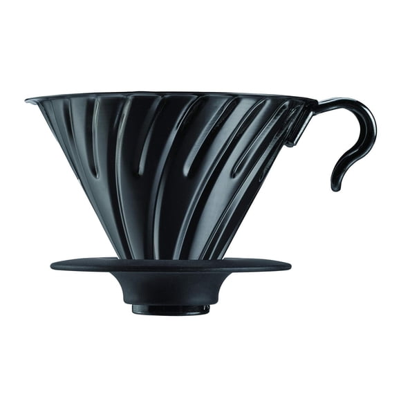 HARIO VDM-02-MB - Gotero de café, metal, negro, pequeño