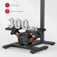 thumbnail image 2 of Steppers for Exercise,Twist Stepper Machine with Handlebar, Mini Stepper with 300LBS Loading Capacity,Full Body Cardio Equipment,360° Rotatable Fitness Stepper with LCD Monitor, 2 of 8