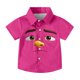 thumbnail image 3 of Blusa y camisa de manga corta con cuello vuelto para niños y niñas, moda, estampado bonito con bolsillo, camisa informal de manga corta para niño., 3 of 8