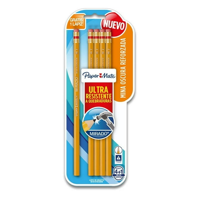 Lápiz Paper Mate Mirado paquete con 4 pzas