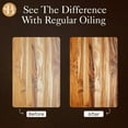 thumbnail image 6 of Cutting Board Oil Applicator - Brush for Applying Mineral Oil, Wax, and Wood Oil on Cutting Boards, Butcher Blocks, Bamboo, and Wooden Utensils, 6 of 9