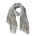 thumbnail image 6 of Peach Couture Classic Glittering Sparkle Studded Scarf Shawl Wrap, 6 of 10