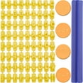 thumbnail image 1 of Sellos de letras y números, alfabeto, número, galleta, galleta, letra, sello de plástico amarillo, letras A a Z, cortador de relieve para galletas, 1 of 6
