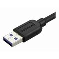 thumbnail image 3 of StarTech.com 0.5m 20in Slim Micro USB 3.0 Cable M/M - Right-Angle Micro-USB - USB 3.0 A to Micro B - Angled Micro USB 3.1 Gen 1 5Gbps (USB3AU50CMRS) - USB cable - Micro-USB Type B (M) to USB Type A (M) - USB 3.0 - 1.6 ft - right-angled connector, molded - black, 3 of 7