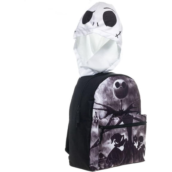 Disney The Nightmare Before Christmas Jack Skellington Suit Up Hooded Backpack