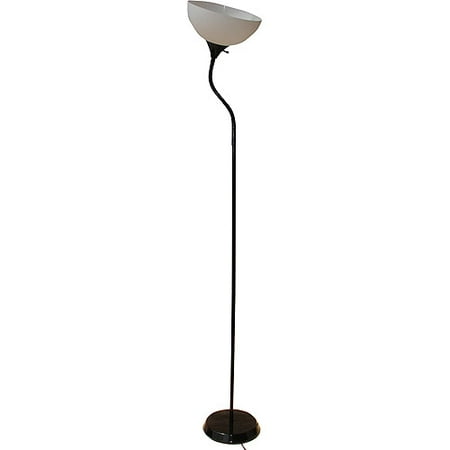 Mainstays 71 Jelly Gooseneck Floor, Mainstays Shelf Table Lamp Black And White