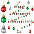 thumbnail image 1 of Adornos de bolas para árbol de Navidad Skylety Plastic Christmas (48), 1 of 6