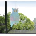 thumbnail image 4 of Repelente de aves, repelente de palomas, forma de búho, reflectante, luminoso, 16 x 8 pulgadas, paquete de 4, repelente de palomas con campana repelente de aves, 4 of 4