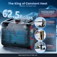 thumbnail image 4 of Calefactor diésel HCALORY 8 kW, 7,5 L, tipo caja de herramientas, 110/12/24 V, con app, 4 of 9
