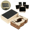 thumbnail image 4 of Kids Chalkboard Chalkboard Easel, 20 Set Mini Chalkboards Chalkboard, For Birthday Weddings, 4 of 8