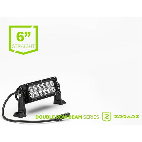 ZROADZ Z30BC14W36 6" LED Light Bar Straight Double Row