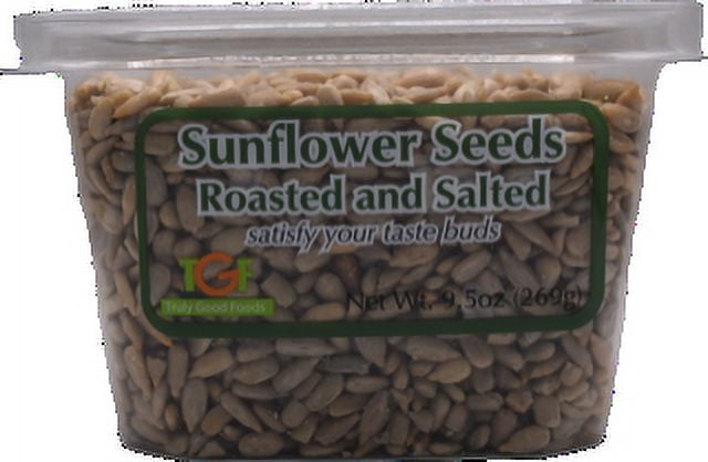 Truly Good Food Sunflower Seeds 9.5oz resealable cube