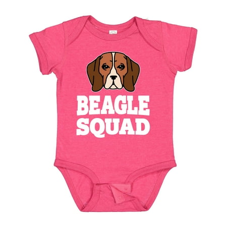 

Inktastic Dog Beagle Squad Gift Baby Boy or Baby Girl Bodysuit