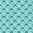 thumbnail image 1 of Ahgly Company Machine Washable Indoor Square Transitional Tron Blue Area Rugs, 5' Square, 1 of 7