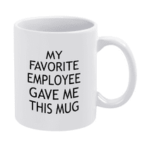 Boss Coffee Mug - Bosses Day & Birthday Gift for Male or Female Bosses - 16oz White