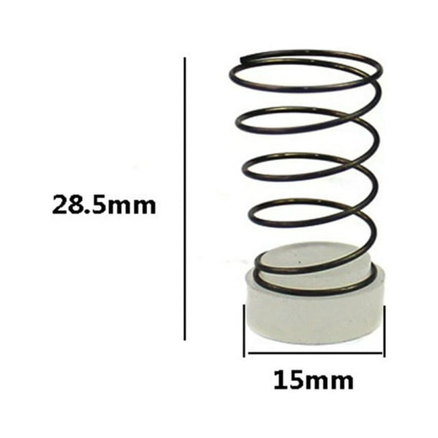 1 Ensemble de Coussinets d'Étanchéité en Caoutchouc pour Compresseur d'Air Kits de Ressort pour Valve de Contrôle de Compresseur d'Air pour Compresseur d'Air Type 65/90/95 105