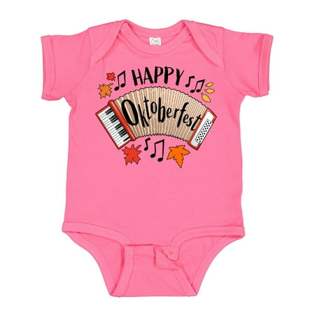 

Inktastic Happy Oktoberfest- Accordian Gift Baby Boy or Baby Girl Bodysuit