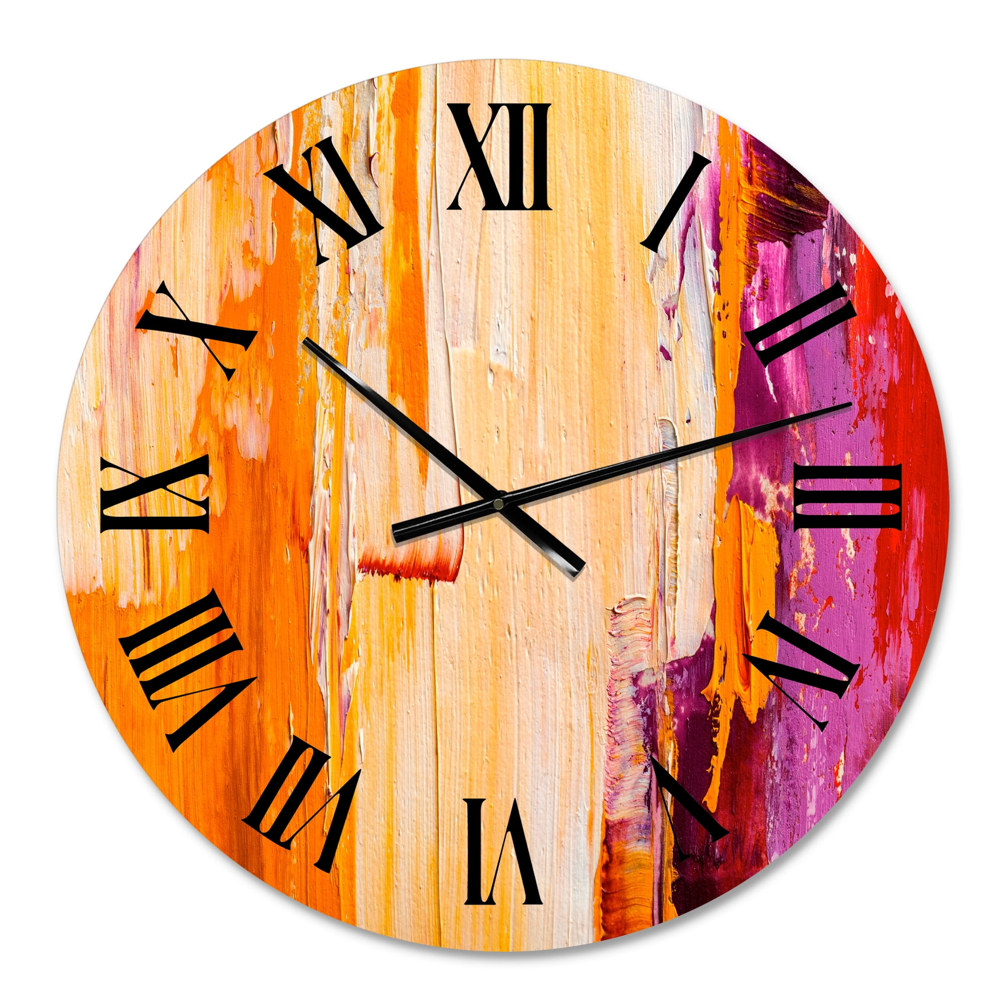 Designart 1 in Modern,Contemporary Wall Clock