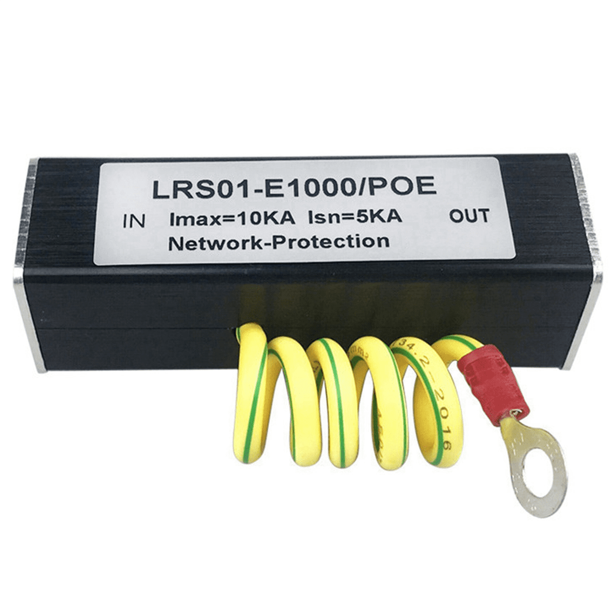 5X 100/1000M POE IP Camera Network RJ45 & POE Surge Protector Protection Device Arrester SPD 1000M