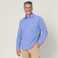 thumbnail image 6 of Joe & Bella Magnetic Button Shirt for Men, Adaptive Clothing for Men - Magnetic Closure Dress Shirts - Long-Sleeve, Tailored Fit, Hidden Magnets, Easy One-Hand Dressing, Stretch Cuffs, Blue - XL, 6 of 6