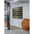 thumbnail image 4 of Marmont Hill Blue Triangles Pinewood Wall Art, 40" x 40", 4 of 7