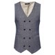 thumbnail image 5 of Traje de Chaleco Cruzado de Lana Para Hombre Chaleco de Negocios Retro Odeerbi ODB-6, 5 of 5