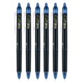 thumbnail image 1 of Bolígrafos de tinta de gel PILOT FriXion Synergy Clicker, 0,5 mm, tinta azul marino, paquete de 6, 1 of 1