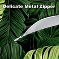 thumbnail image 4 of Tropical Jungle Palm Leaves Velvet Bed Pillow Throw Covers Pillow Inserts Throw Pillows with Unique Patterns - Set of 2, Sizes 16x16, 18x18, 20x20 Inches for Various Occasions, 4 of 6