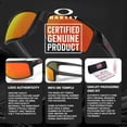 thumbnail image 6 of Oakley OO9449 Gibston Square Shaped Polarized Sunglasses for Men - Includes Official Eyewear Kit - Black Ink Frame with Prizm Ruby Lens, 6 of 6