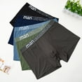 thumbnail image 2 of zbxnLI 5 Pack Mens Boxer Briefs Big & Tall Cotton Underwear Breathable Comfortable Stretch Underpants for Men, 2 of 8
