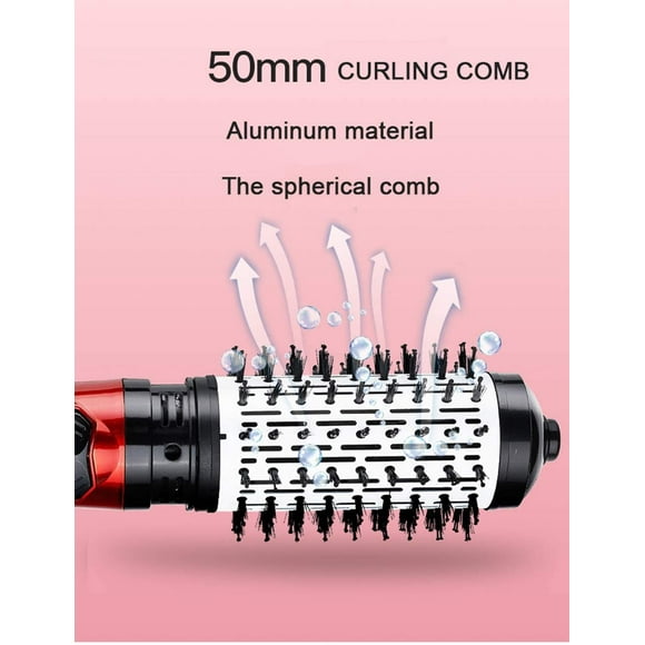 Electric Hair Dryer Brush Straiener Volumizing Curng Turn One Step Blowers Replaceable Air Comb 360 Rotatable