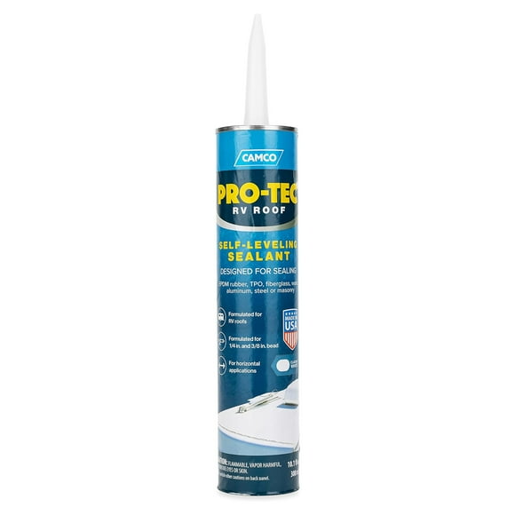 Camco Pro Tec RV Roof 10.1 Fluid Ounce Self Leveling Sealant