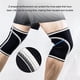 thumbnail image 5 of Sonducket Máxima comodidad y estabilidad con rodilleras: tejido grueso para un rendimiento mejorado. Ropa Deportiva, Zapatos Modelo B negro y blanco L, 5 of 6