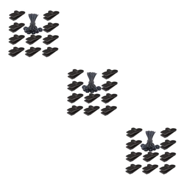 Advancent Clips para lona de tienda, abrazaderas a prueba de viento, cubierta de toldo, Clip de sombrilla de plástico resistente, accesorio de Type1 NO1