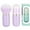 Purple, variant on Kokovifyves Makeup Brushes under $5 Capsule Retractable Makeup Brush Portable Beauty Tool Makeup Brush