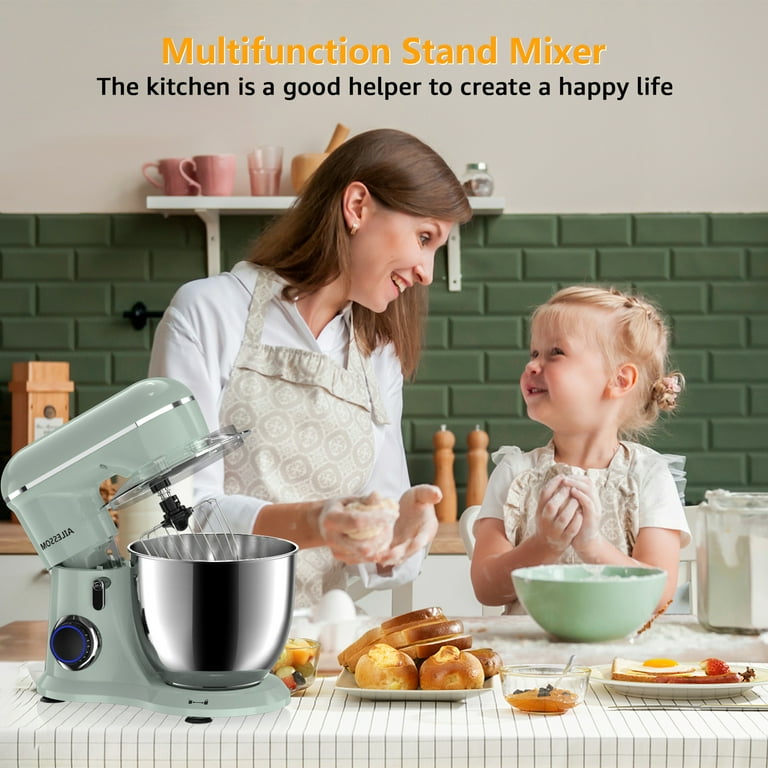 Ailessom 6.5-QT Stand Mixer, 10-Speed Tilt-Head Kitchen