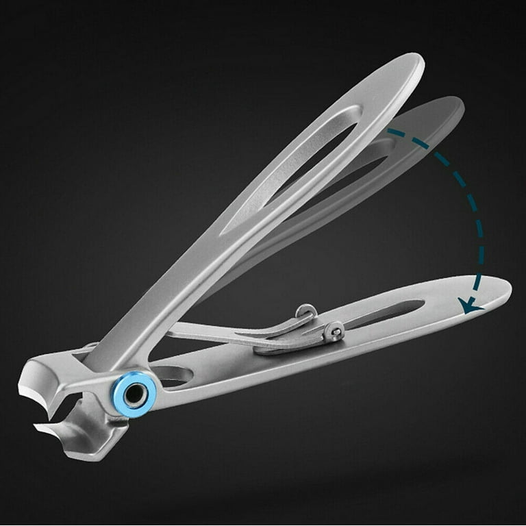 Nail Clippers 16mm Wide Jaw Opening Nail Clippers for Thick Nails Sharp  Curved Blade Toenail Clippers Heavy Duty Nail Cutter Large Fingernail  Clippers on OnBuy