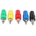 thumbnail image 5 of 10Pcs M4X36 Terminal de Cobre Puro 4mm Plátano del ZóCalo de Gato 20A Conector de Conector Banana de Poste de Unión, 5 of 5