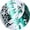 02 White Green, variant on PoyoKee 1 Pack Christmas Wrapping Paper Roll, Thick Large Size Gift Wrapping Paper Christmas, Recyclable Gift Wrap for Present, 118 inch & 80 gsm