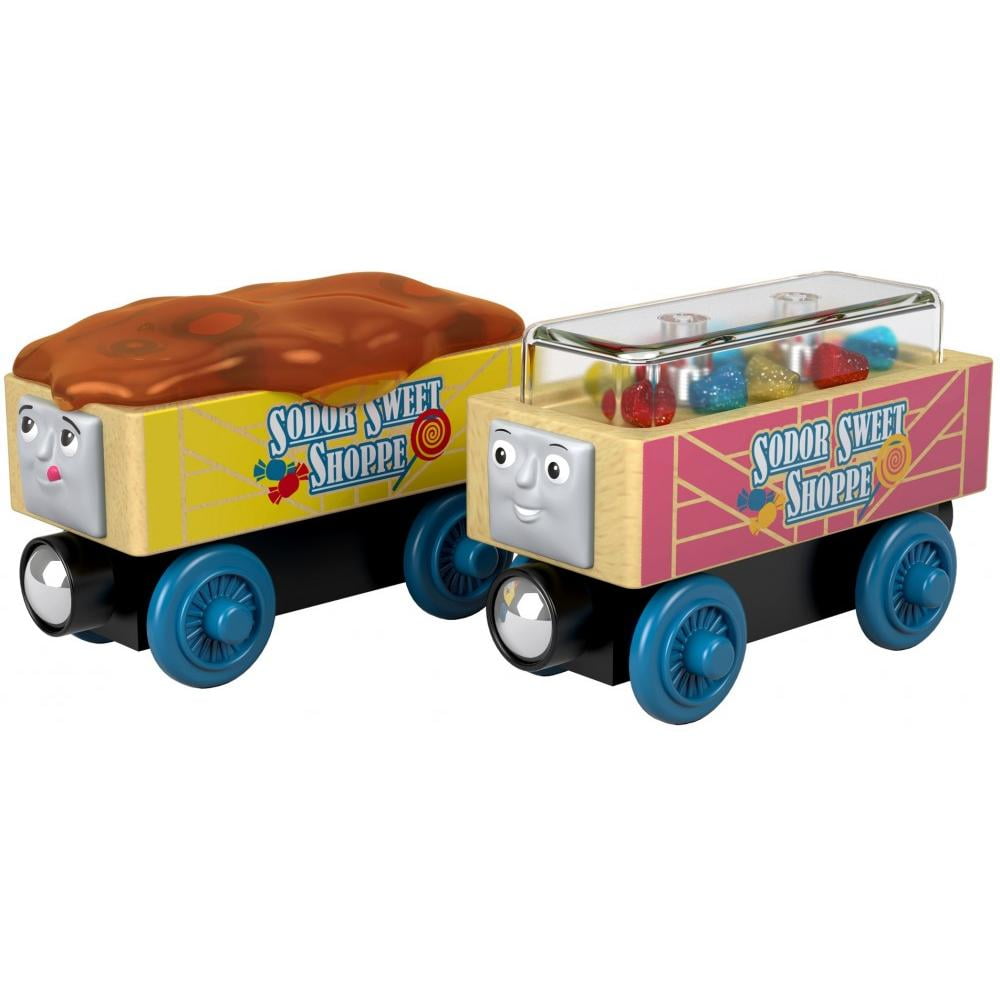 thomas and friends wooden railway cargo car