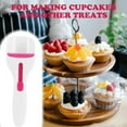 BHXYSGD Cake Batter Distribution Scoop One Sliding Button Dispenses