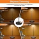 thumbnail image 3 of LED Touch Cordless Table Lamp,Rechargeable Portable Table Lamp, 3 Levels Brightness Dimmable Desk Lamps for Bedroom Home Reading Office Bar Cafe Patio, 3 of 5