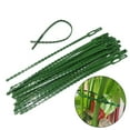 thumbnail image 2 of 30PCS Green Plastic Garden Plants Ties | Multipurpose Horticultural Binding Strap for Vines, Trees & DIY Decor | Reusable & Durable Plants Support Stakes, 2 of 9