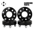thumbnail image 5 of 4 QTY BLACK WHEEL ADAPTERS 5X4.5 TO 5X5 1.25" 20pc Black Lug Nuts - Adapts Fits Jeep JK Wheels, 5 of 5